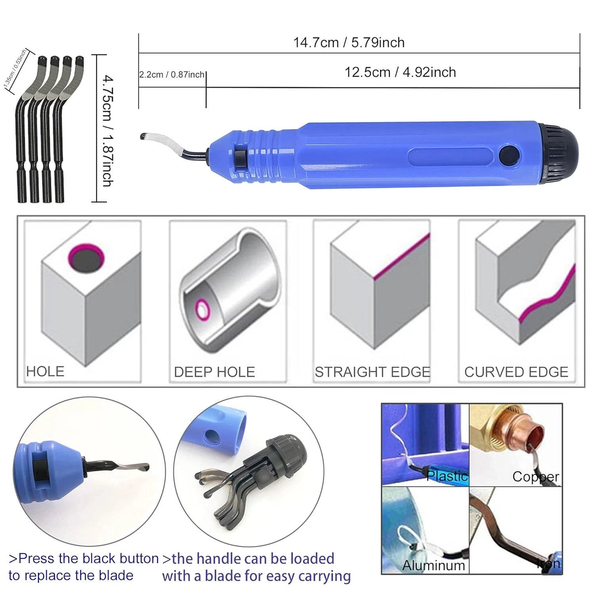 32 Piece 3D Print Tool Kit Includes Debur Tool, Cleaning, Finishing and...