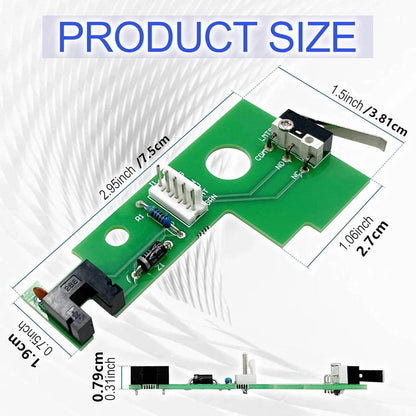 2PCS Sensor Board for Mighty Mule GTO RVCTBD50 FM350 FM352 FM500 FM502 FM600