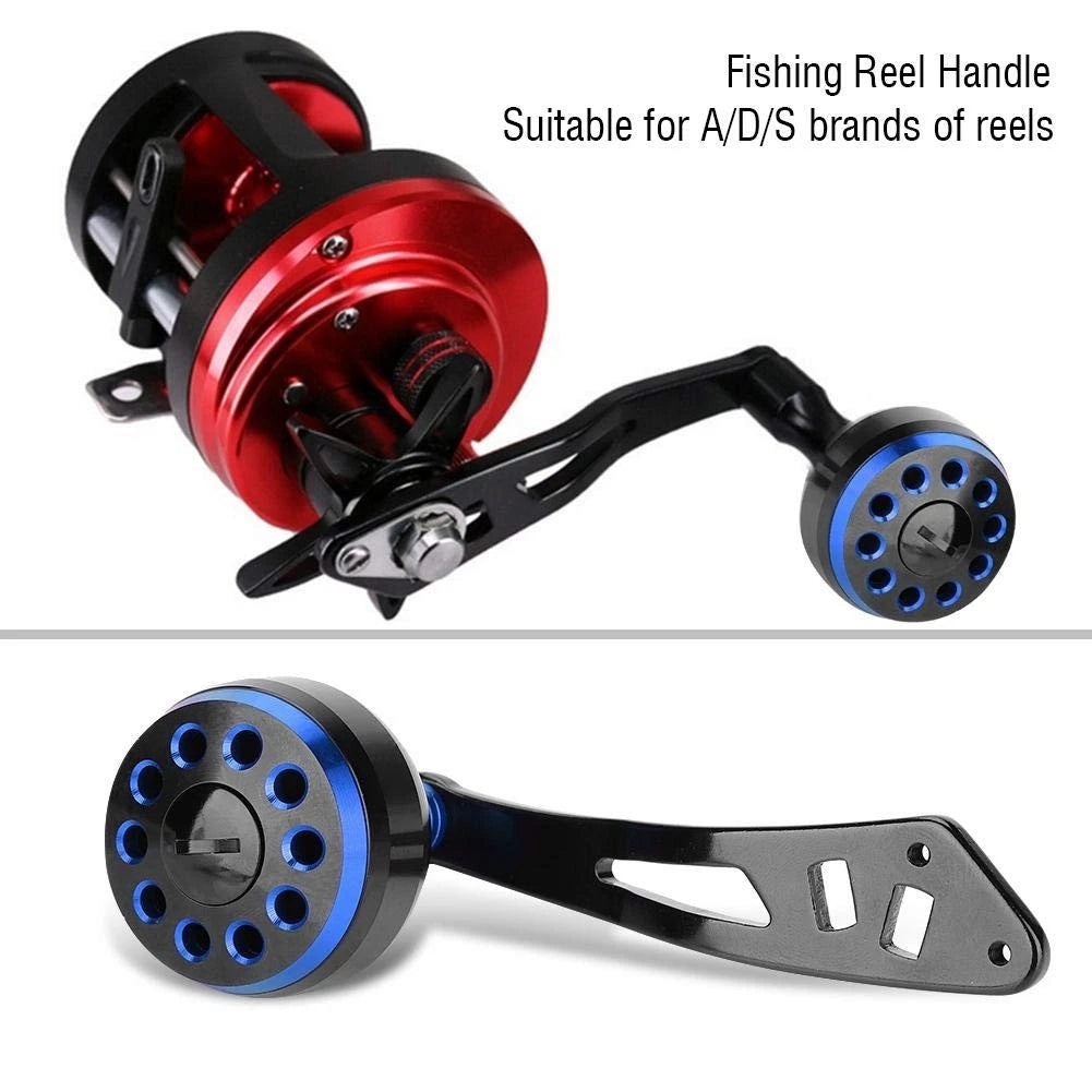 Tbest Knob Power Handle Grip,Fishing Reel As picture show, Black+Blue