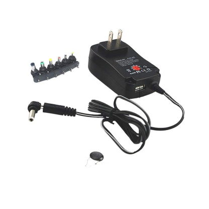 Universal AC/DC Adapter 3V-12V Adjustable for DIY Circuits Electronics Gizmos
