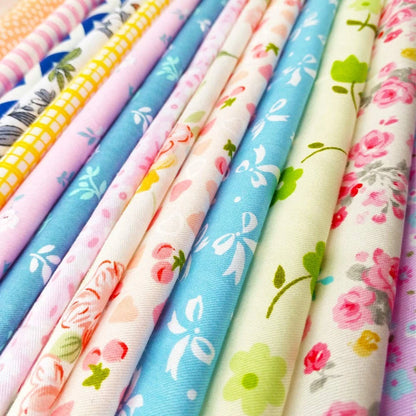 flic-flac 25pcs 12 x 12 inches (30cmx30cm) Cotton Fabric Squares