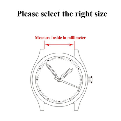Berfine 20mm Quick Release Watch Strap,Premium Solid Stainless 20mm, Black