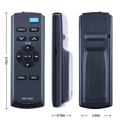 RUE-4202 Remote Control For Alpine Car Radio CDE-143BT CDE-190R CDE-153BT