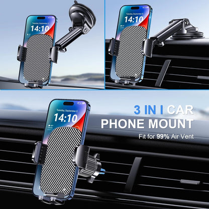TICILFO Phone Mount for Car Holder 6.06 x 3.03 x 4.13 inches