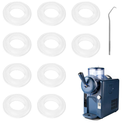 extrusion head gaskets for GreenPan Frost Ice Cream Maker & Slushie 2, White
