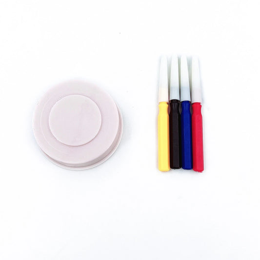 Plastic+Metal Precision Oiler Pen Needle With Oil Cup Watch Clock Repair Tool C