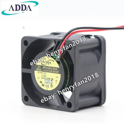 ADDA Fan AD0412UB-B53GP Axial Fan DC 12V  0.50A 40*40*28MM 3-wire Cooling Fan