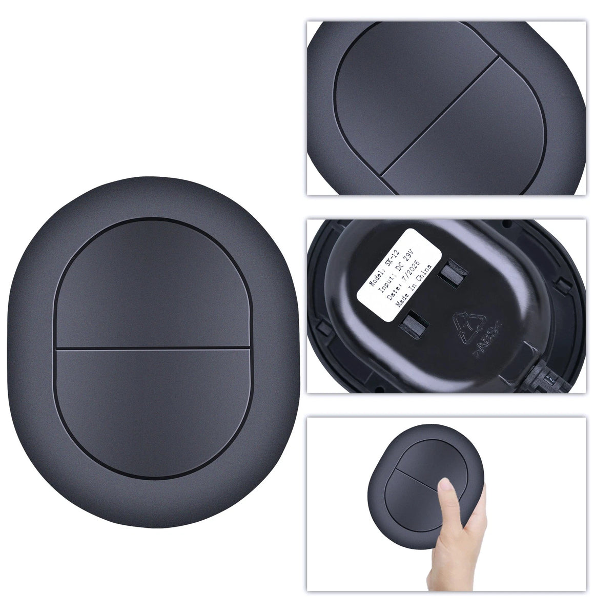 For Fromann 2 Button 5 Pin Power Recliner Handle Electric Lift Chairs Remote