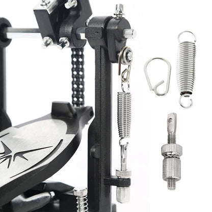 TUOREN 2 Sets Bass Drum Pedal Spring Tension Assembly Kick Foot...