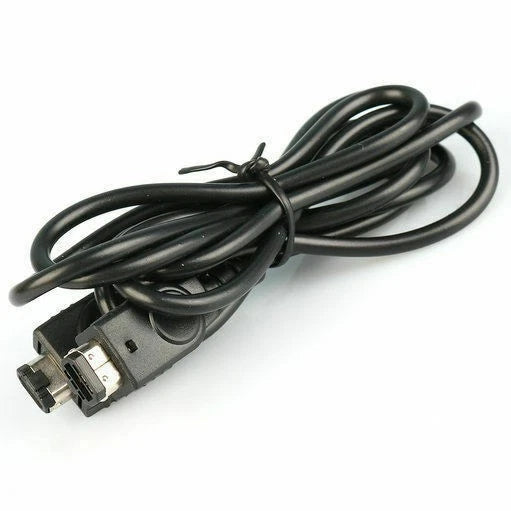Black Game Link Connect Cable Cord For Nintendo Gameboy Advance GBA SP Black C