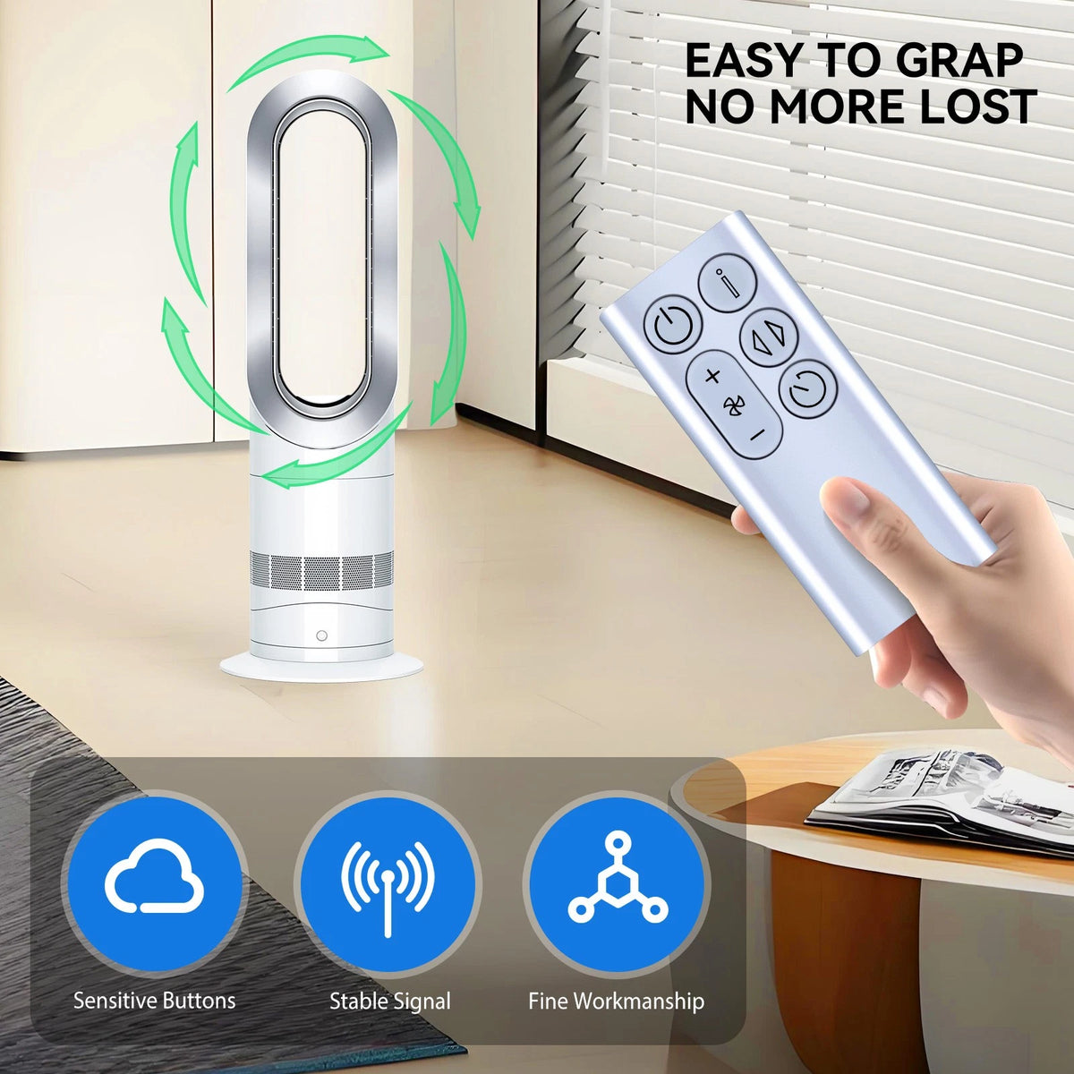 Remote Control For Dyson BP01 Pure Cool Me Personal Purifying Fan
