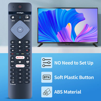 RC4154405/01R 398GM10BEPHN0021PH Remote Control For Philips LED TV without Voice