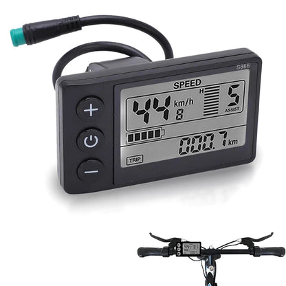 Universal Electric Bike LCD Screen for Electric Scooter Handlebars