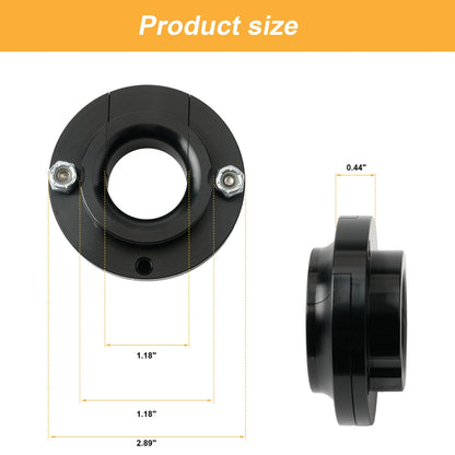 LS Swaps Harness Firewall Pass Through For Cars With a 1.2" Hole Black
