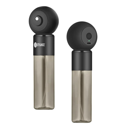 STYLANCE Cordless Mini Nano Mister, Handheld Portable Facial Black and Gray