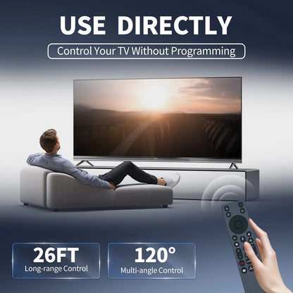 RC813A FMB1 Bluetooth Voice Remote Control For TCL Smart TV
