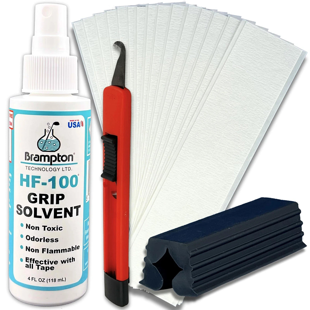 Brampton Premium Golf Grip Kit for Club Regripping - 15 Chestnut