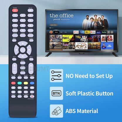 Remote Control For RCA YKF-Z16L01 2204-E100RC UHD LED Smart LCD HDTV TV