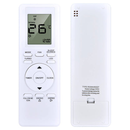 Replace Remote Control For YORK RG94A RG93A/BGEF YHJE12ZT6AMHORX YKKE48BZE