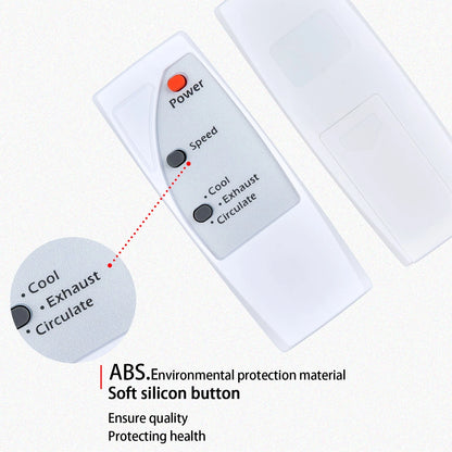 Remote Control For Comfort Zone Window Fan CZ310R / shinic BP2-9A