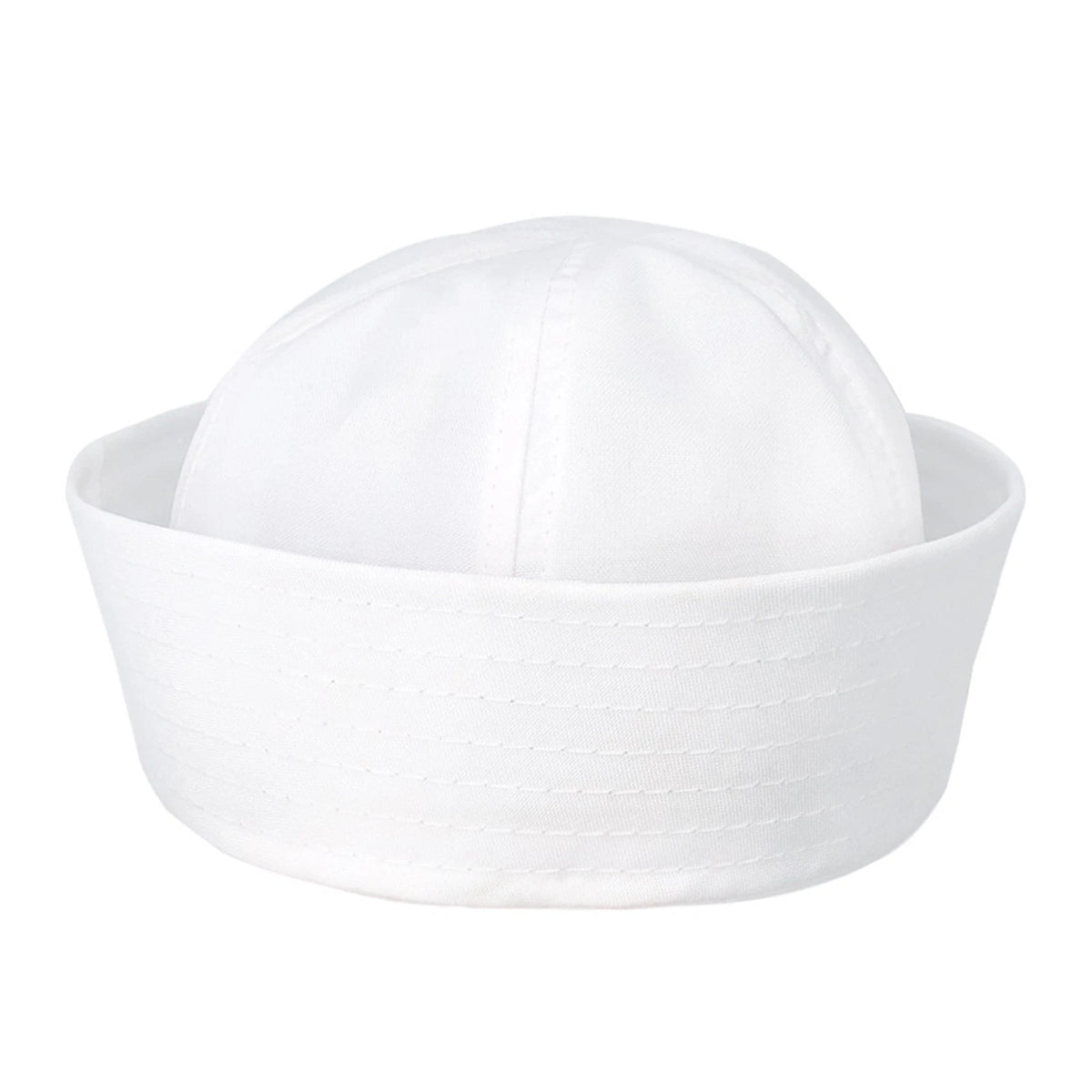 Adult White  Navy SAILOR Fishing Marine Costume Hat Cap 58cm gg
