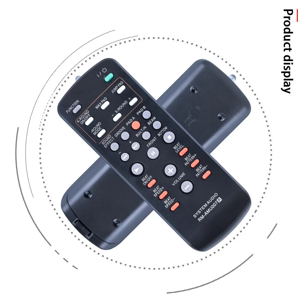 RM-AMU007 Remote Control For Sony LBT-ZUX9 FST-ZUX9 SS-ZUX9 HCD-ZUX9