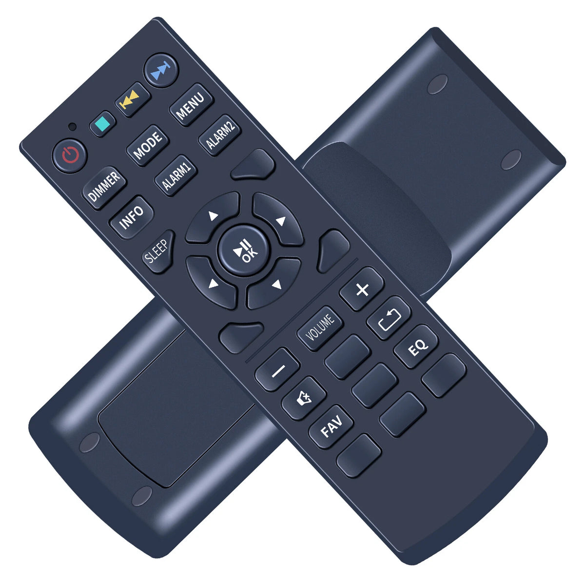 Replacement Remote Control For Tevion Player IWR 294 IWR394