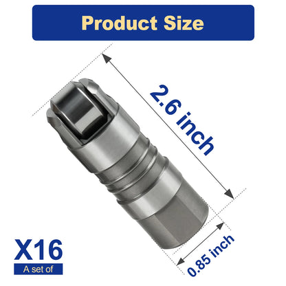 Upgraded M-6500-R302H Hydraulic Roller Lifters for Ford 5.0L Mustang (1984-1995)