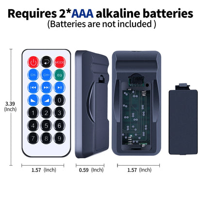 Remote Control For Moukey MAMP7, MAMP1, MAMP3 Home Audio Receiver