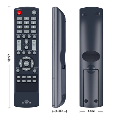 LC-RC1-14 Remote Control For Sharp TV LC-32LB261U LC-42LB150U LC-50LB150U