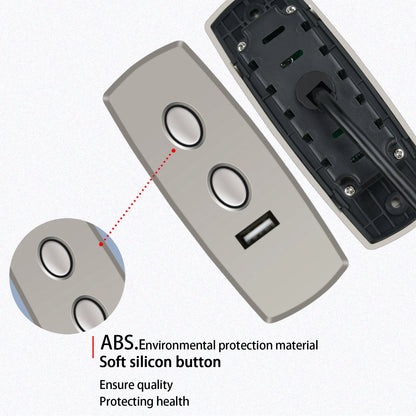 For Okin 2 Button 5 Pin Lift Chair or Power Recliner Hand Control with USB