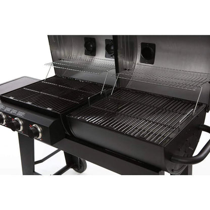 Hongso Grill Parts for Chargriller 5050, PS Heat Plates & Cast lron Grates