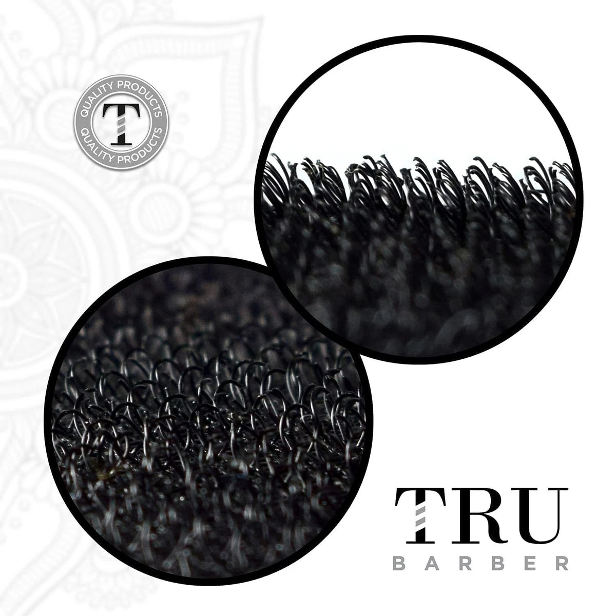 TRU BARBER HAIR GRIPPERS ® 3 COLORS BUNDLE PACK 6 6 Count (Pack of 1), Red