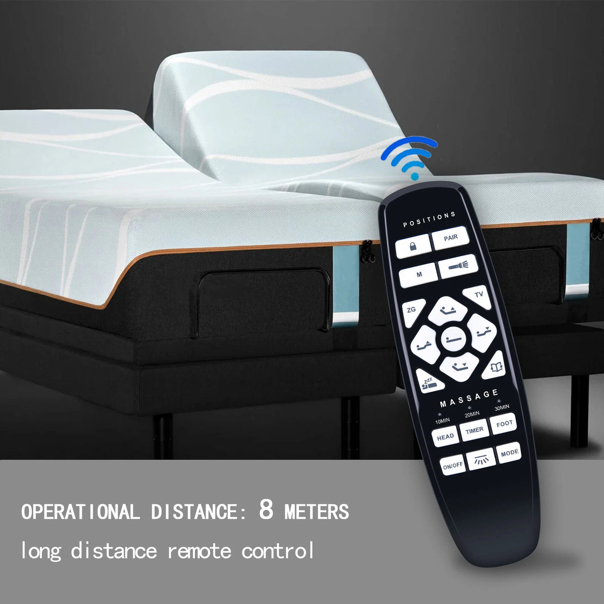 Remote Control For GhostBed Okin RF.27.19.02 Adjustable Bed