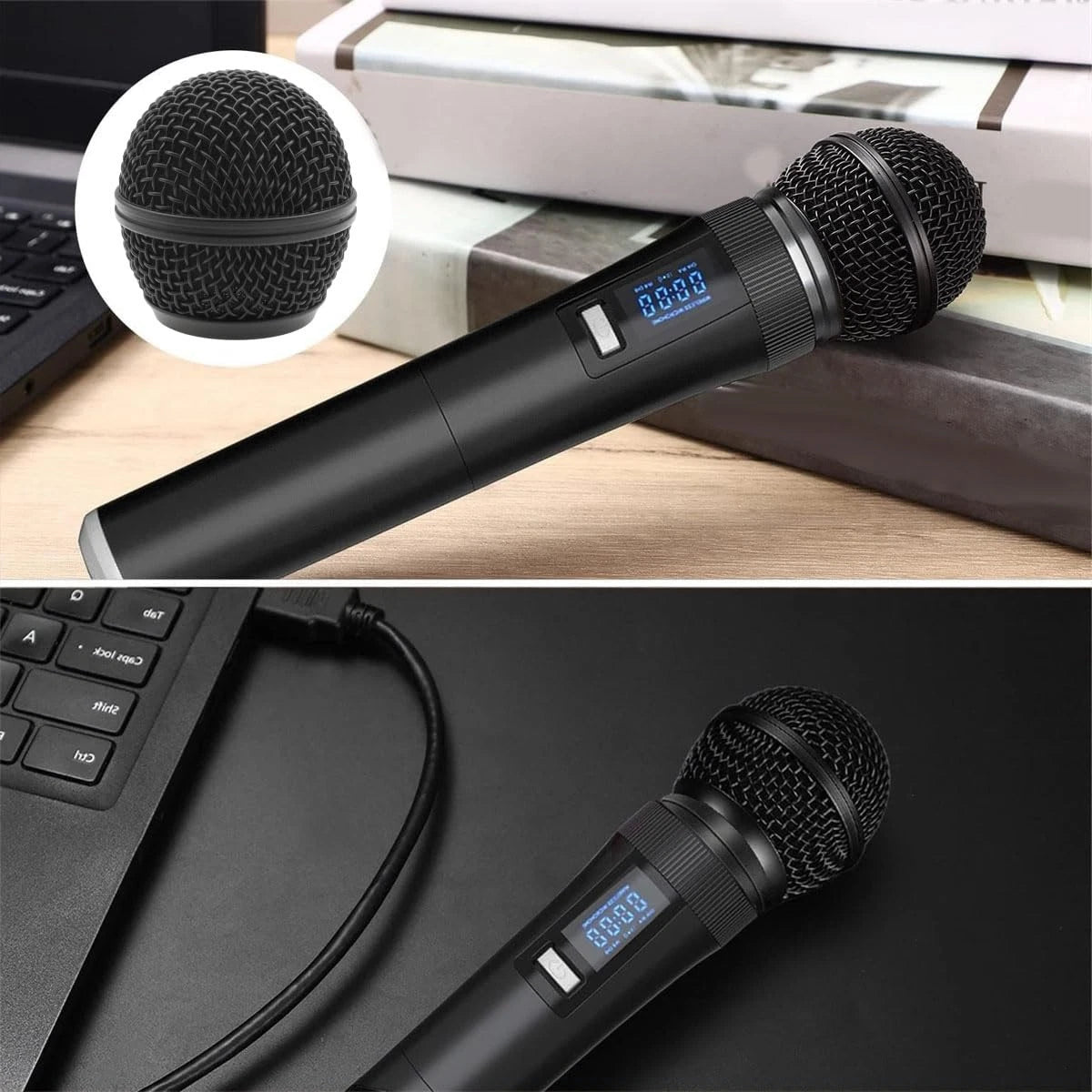 safycaby 2 PCS Microphone Ball Head Mesh Grill SM58 Head...