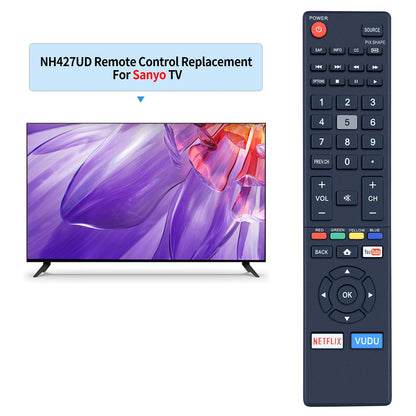 NH427UD Remote Control For Sanyo TV FW55C87F FW50C87F FW55C78F FW50C78F