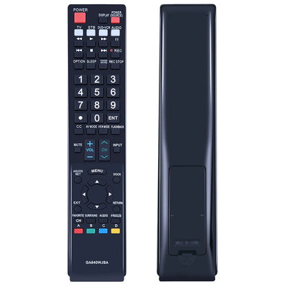 GA840WJSA Remote Control For Sharp TV LC-40LE810UN LC-46LE810UN LC-52LE810UN