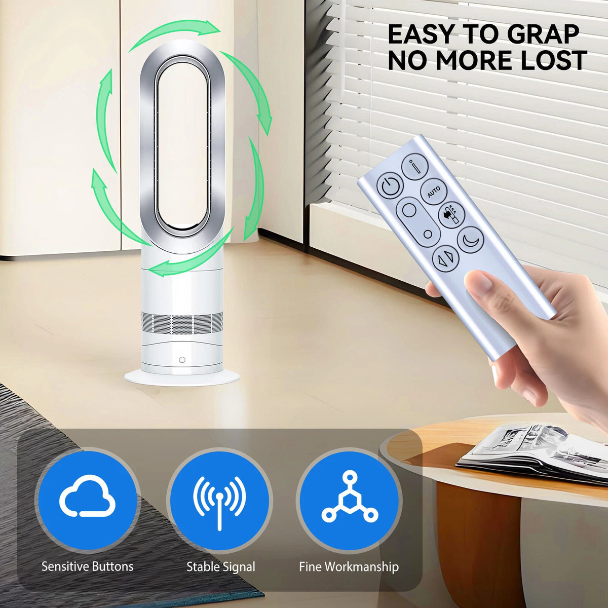 Replacement Remote Control For Dyson Purifier Cool Autoreact TP7A
