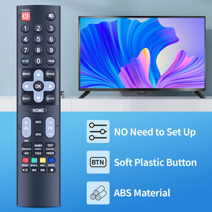 Remote Control For Horizont 32LE7511D,Hyundai H-LED32R505BS2S,StarWind TV