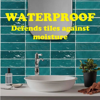 BONDIFY Waterproof White Wall & Floor Tile Grout Repair Kit 16oz/450g x 2