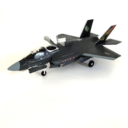 1:72 US Air Force F-35B Fighter Aircraft Diecast Model Military W/ Display Stand