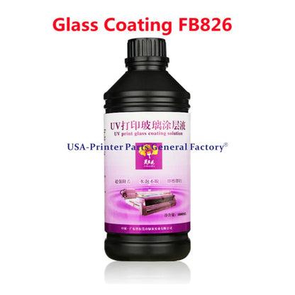 1000ML bottle UV Glass Coating Liquid Fits For UV Flat Printers High Quality