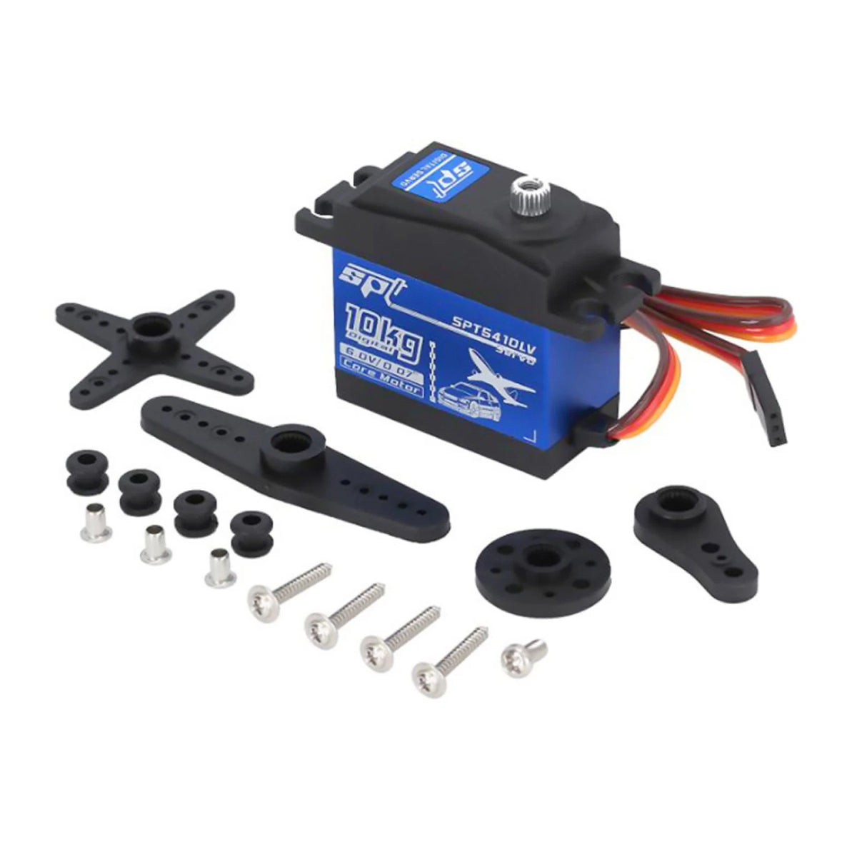 Steering Gear Futaba 25T 10kg Standard Servo Gear For 1:10 Drift RC Car Airplane