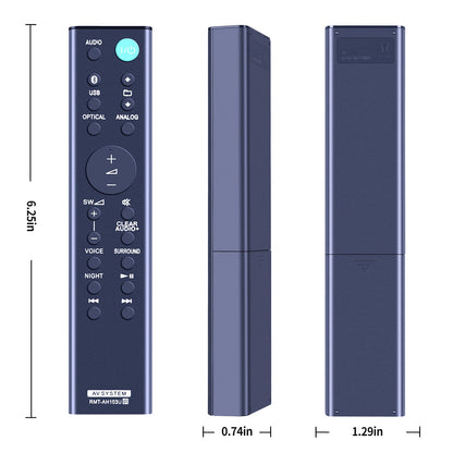 RMT-AH103U For Sony Sound Bar Remote Control HT-CT80 SA-CT80 HTCT80 SACT80