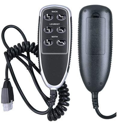 Replace For La-Z-boy 11850U-07 Part #10.00035 REV Power 6-button Remote Handset