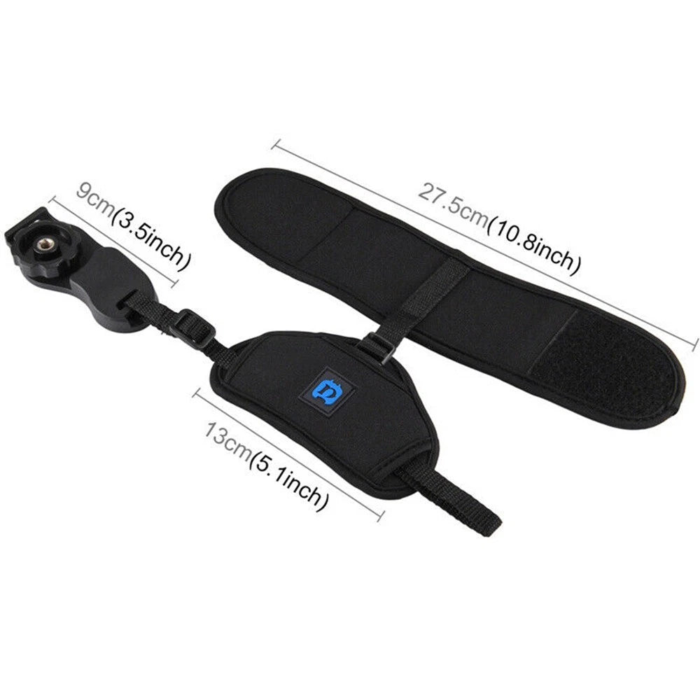 Adjustable Neoprene Wrist Stabilizing Strap Band For Canon Nikon SLR/DSLR Camera