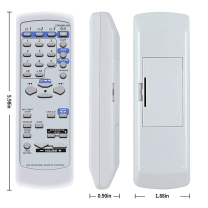 RM-SMXGT90A RM-SMXGT90U Remote Control For JVC Audio System MXG70 MXGT80 MXGT90