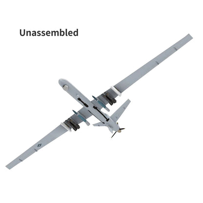 1/32 MQ-9 Reaper UAV Plane Paper Model Military Aircraft Unassembled Gift/Decor