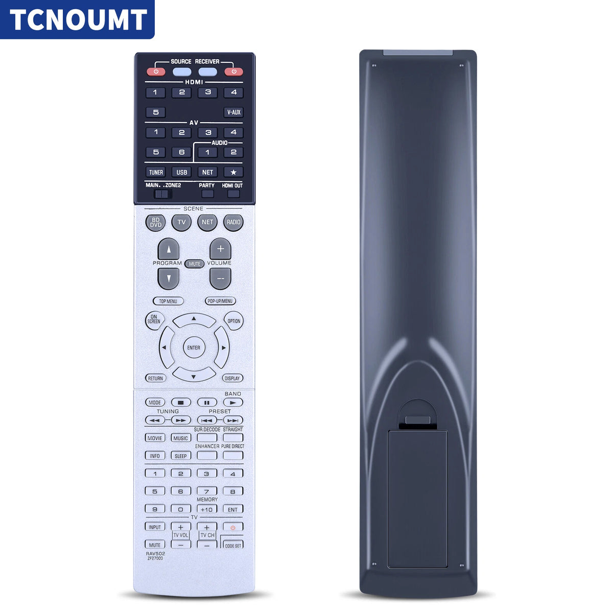 Remote Control For Yamaha AV Receiver RAV502 ZF27000 RX-V775 RXV775