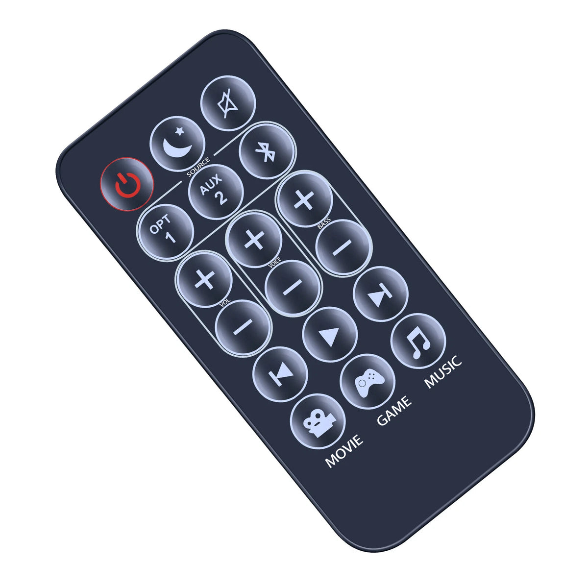 Replacement Remote Control For Polk Signa Solo Sound Bar AM9230-A RE9220-1